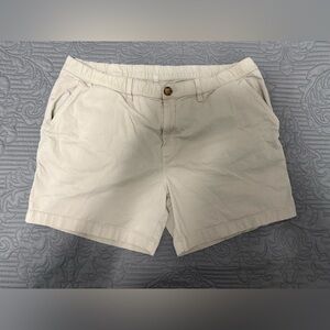 Chubbies Casual Cream Shorts